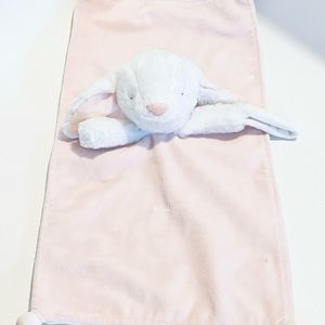Carters Bunny Pink White Paci Loop Lovey Security